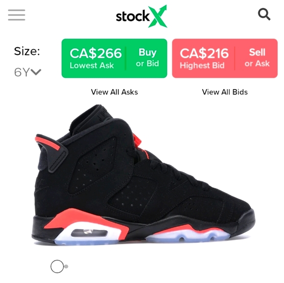 Retro 6 air Jordan's